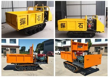 Multifunction 4T Rubber Track Transporter For Agriculture , High Effency