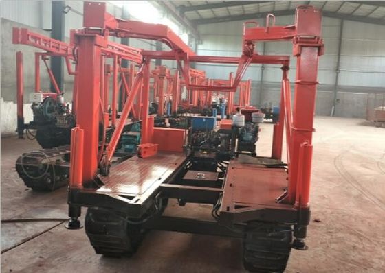 XY-200 Hydraulic Crawler Mounted Drill Rig For ShiTan Bore Hole CE Certification