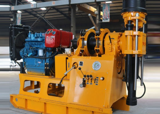 XY-2B Water Well Borehole Drilling Rig Light Weight With High Installed Power