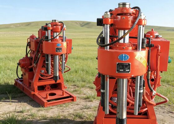 200M Deep Hole Core Advanced Portable Drill Rig With Diesel/Electric Power