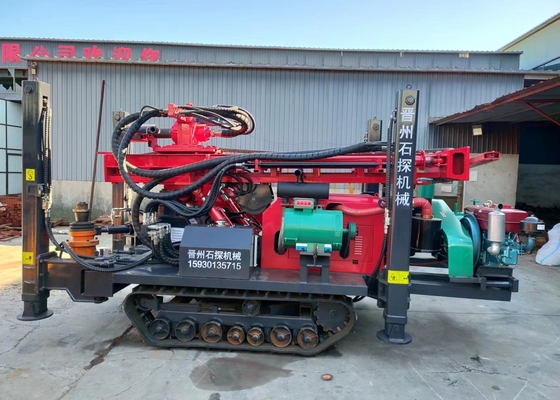 Het roterende Water Kleine 200m Kruippakje zette Boor Rig Portable Machine op