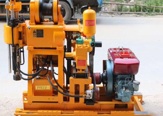 GK 200 minerale kernboorinstallatie 300 mm gatdiameter dieselmotor hydraulische exploratie technische apparatuur