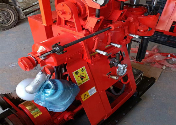 Kleine boorgat boremachine met wielen 150 mm diameter