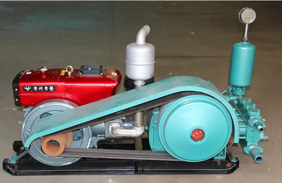 BW160 hydraulische Triplex Duikersboor Rig Mud Pump For Engineering en Boorgatboring