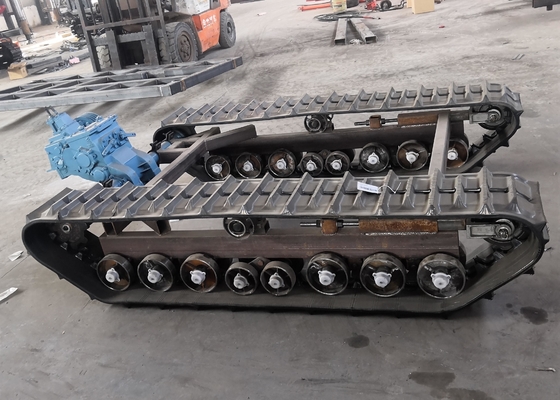 Het aangepaste Rubberlandingsgestel van het Kruippakjespoor voor Boorgat die Rig Machines boren