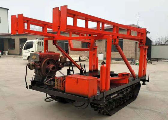 OEM Rubber Wheels Folding Tower Crawler Track Onderstel Met Dieselmotor