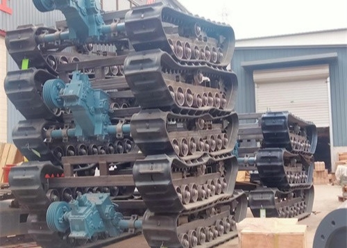 1.5MT het Landingsgestel van het het Kruippakjespoor van de ladingscapaciteit voor de Boringsmachine van de Waterput