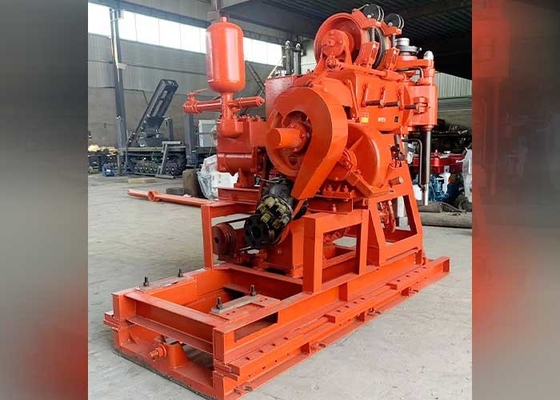 Het oranje Boorgat die van het Dieselmotorwater Rig With 15kn Max Lifting Capacity boren