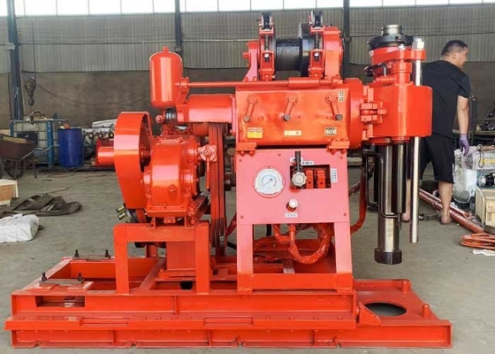 Hydraulische 130m Boorgatboortruck 75-90° Boorhoek