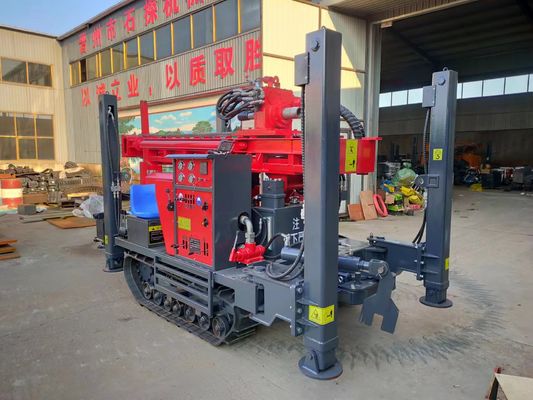 4t pneumatische het Boren Rig With 2.5km/H het Lopen Snelheid en 3m Boorrod length