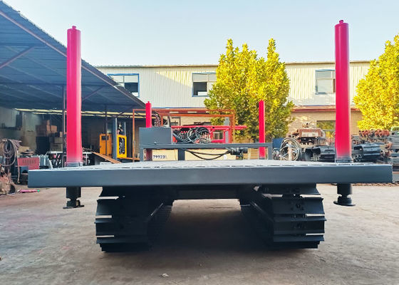 Steel Crawler Track onderstel laadcapaciteit 2 MT -20 MT met vier outriggers