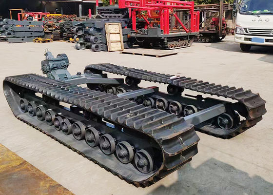 Gepersonaliseerd laadvermogen Crawler Track Frame voor boormachine