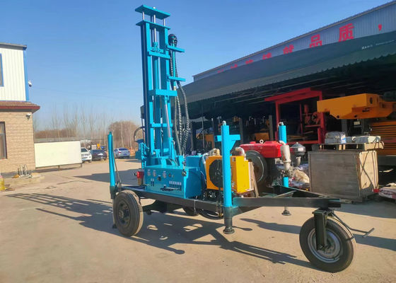 15 kn hefvermogen waterput boormachine voor modderbooringen en 100m boorgediepte