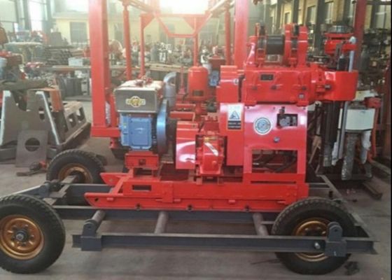 Precision Core Drilling Machine / Ground Sample Drilling Machine 100m Diepte Capaciteit 42mm Rod Diameter
