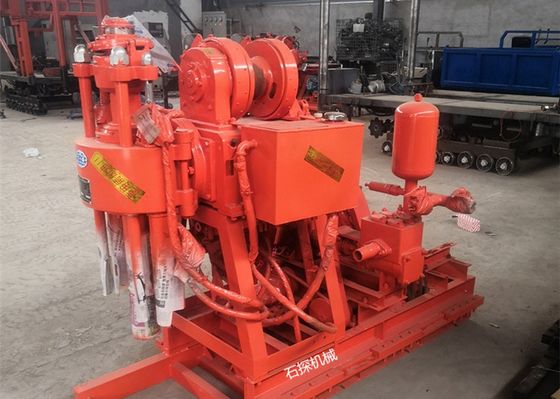 Diepgrondproefmachine met BW 160 modderpomp dieselmotor 100M boorgediepte