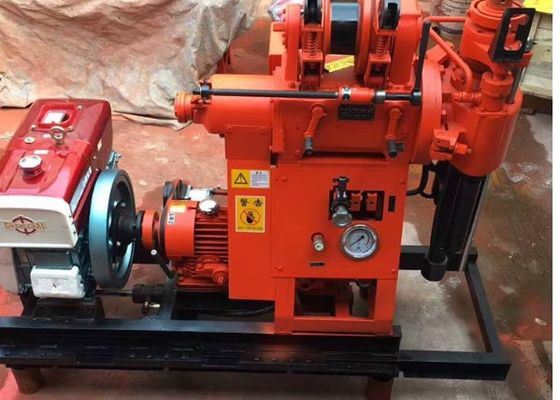 Draagbare bodemproefboormachine lichtgewicht dieselmotorboormachine 42 mm staafdiameter