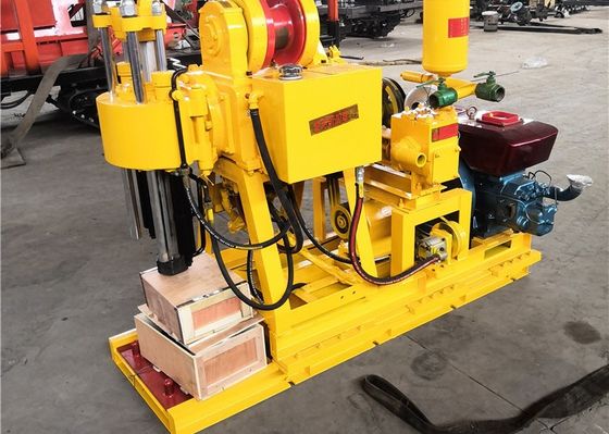 100 mm Persoonlijke Geologische Diesel Boormachine 100m Diepte Vibrant Geel/Rood/Blauw