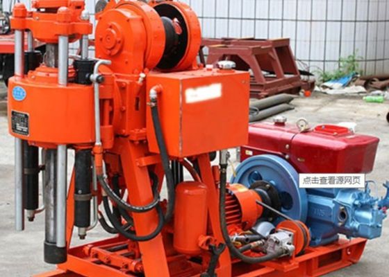 180 m draagbare hydraulische crawler gemonteerde boormachine voor waterboring of verzameling van onderzoeksmonsters