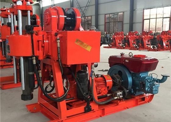 180m-200m geologische boormachine voor het exploiteren van technische boorwerkzaamheden