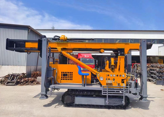 8 ton kernboorplatform voor geologische exploratie en DTH-waterputboringen