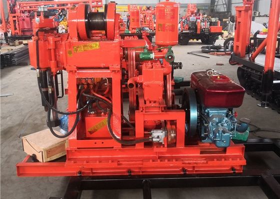 XY-1 A 150 meter bodemproefboormachine met 18 pk dieselmotor voor verkenning