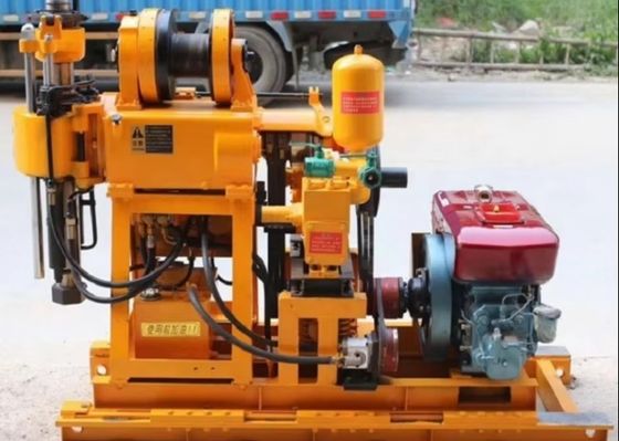200m Dieselmotor DTH-boormachine voor de verzameling van monsters voor de techniek en mijnbouw