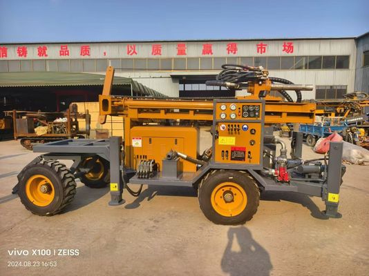 200m boorgediepte krachtige waterput boormachine met snelle boor snelheid grote gatdiameter