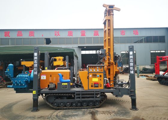 200m Crawler gemonteerde boorput met 3 meter boorstaven door hydraulisch boorstelsel ST 200