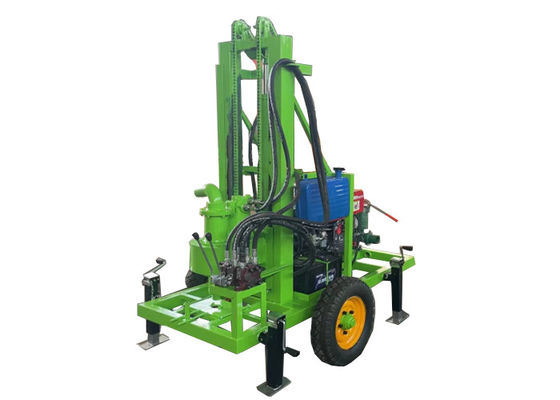 Kleine makkelijke bewegingen water modder boormachine met hydraulische motor