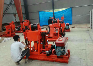 De Boorinstallatie 100-180 m Deepth van de hoge Prestatieskern met Hydraulisch Automatisch het Voeden Apparaat