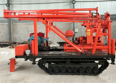 De mobiele Hydraulische Installatie van de Kruippakjeboring, Spoor zette de Gemakkelijke Verrichting van de Boorinstallatie op