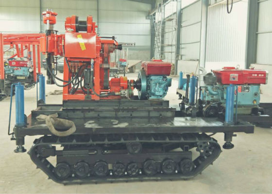 Rupsgemonteerde Geologische Boormachine Dieselmotor Type voor ShiTan Boorgaten