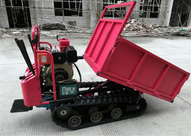 Duurzame Kleine Gevolgde Kipwagens/Rubberspoordragers met Automatische Transmissie