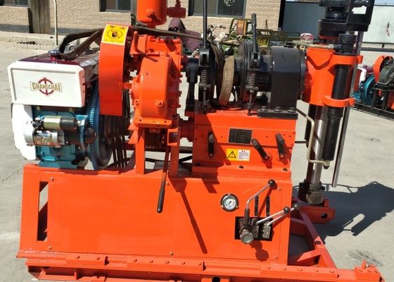 300 meter diepte capaciteit Engineering Drilling Rig Draagbare hydraulische