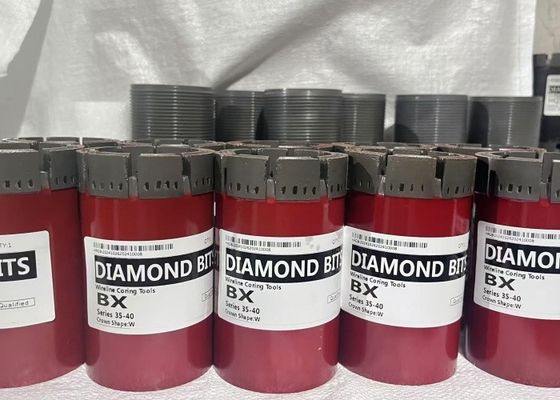 NX BX Impregneerde diamantkernborrel voor monsters Draadloze kernverzameling