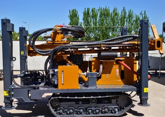 Dieselmotor met diepgevoede pneumatische boormachine met BW250 modderpomp