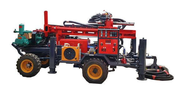 Deep Rock Boor Boor Rig Machine Met Pipe Tools / Drill Bit