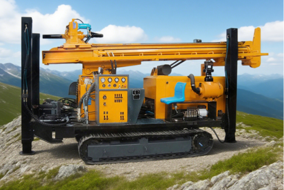 100m 200m 300m Crawlerbig Boormachine met Krachtige Dieselmotor