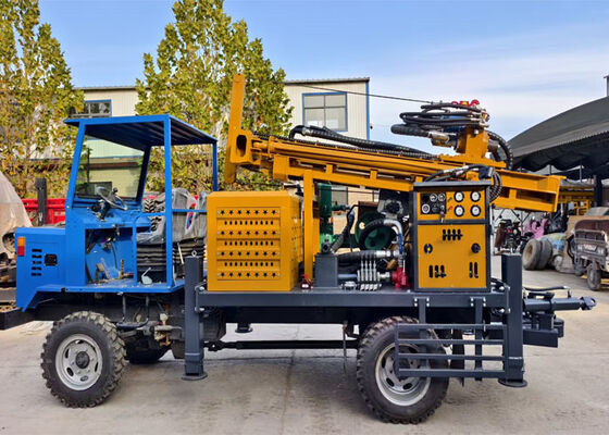 18T Lifting Force Heavy Duty Rock Drilling Rig Geschikt voor het boren van bedrock