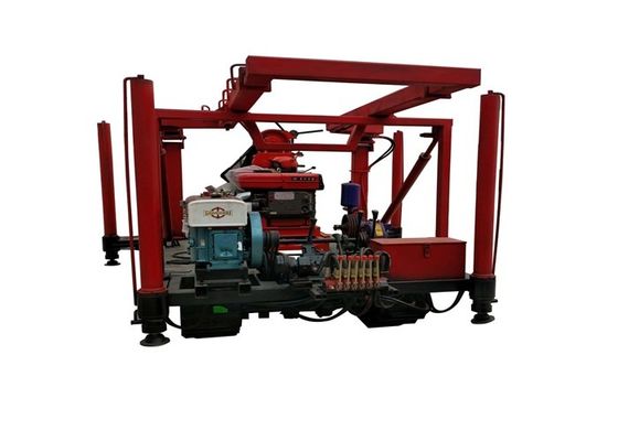 100-300m Diepte Hard Rock Boormachine voor Rock ShiTan Kolenmijn Boren