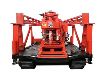 De kleine van de de Boringsinstallatie van de Waterput Roterende Aanhangwagen zette 300m Diepte37kw Macht op