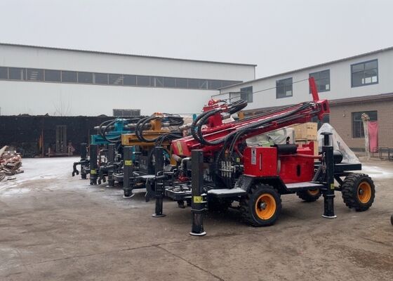 Waterboring Ondergrondse rotsboringsmachine 200 meter diepte Industrale toepassing