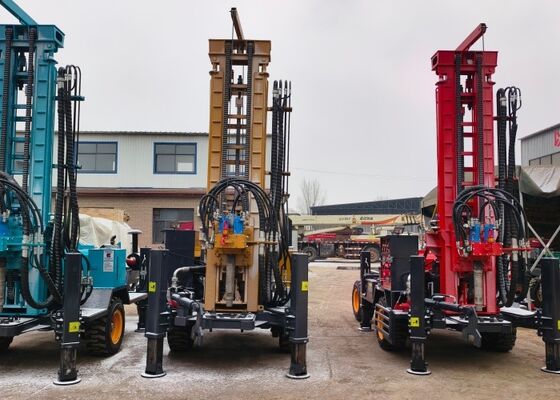 Pneumatisch diepborruimte 100 meter met dieselmotor grote capaciteit