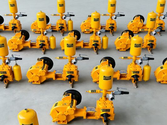 Eén zuiger BW160 modderpomp met dieselmotor