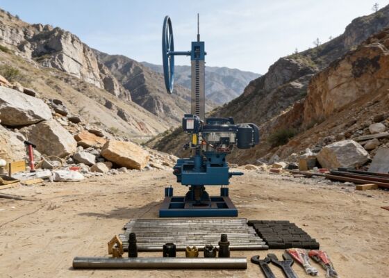 20 meter draagbare grondboorinstallatie voor monstername in de techniek