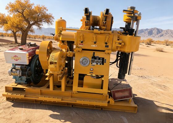 GK200/XY-200 Mobiele Waterputboormachines Eenvoudig te bedienen