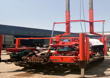 Grond van de motor of de Diesel Macht het Testen Boorinstallaties voor Plattelandsgebiedexploratie