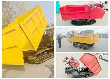 De mini RubberdieVervoerder van de Spoordrager voor het Werk van het Landbouwlandbouwbedrijf wordt gebruikt