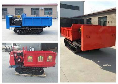 De Vervoerdersvoertuig van het kipwagen Mini Landbouwspoor, Rubberspoordragers