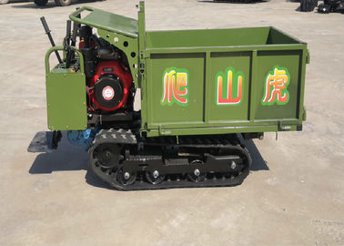 Rubber Kleine Gevolgde Kipwagen van de 0,8 Ton de Mini Zelflading met Dieselmotor